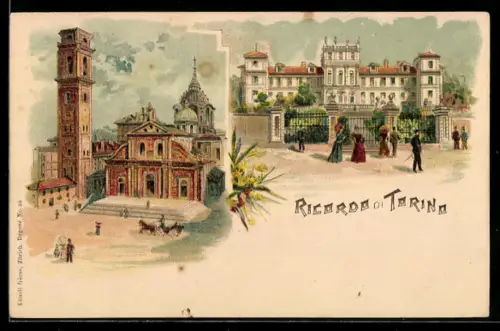 Lithographie Torino, La Chiesa