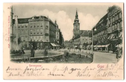 Relief-AK Graz, Herrengasse