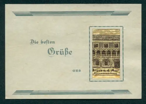 Seiden-AK Bruck a. d. Mur, Kornmesserhaus