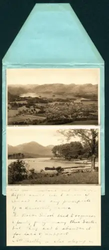 Klapp-AK Derwentwater, Broomhill Point, Ashness Bridge, Borrowdale Birches