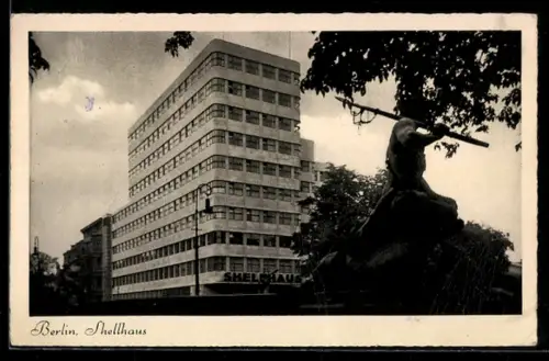 AK Berlin-Tiergarten, Shellhaus, Bauhaus