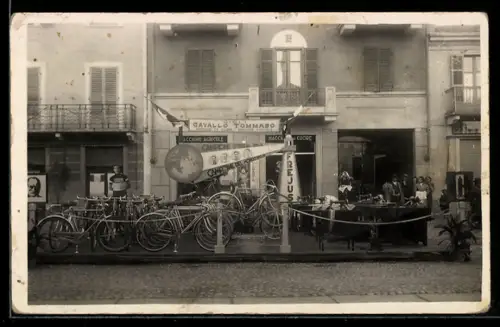 Foto-AK Torino, Cioli Cavallo Tommaso, Macchine da Cugire, Macchine Agricole