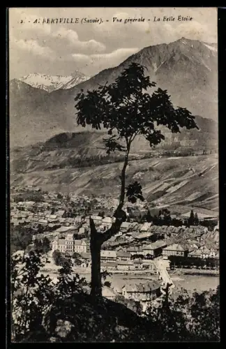 AK Albertville /Savoie, Vue générale, La Belle Etoile