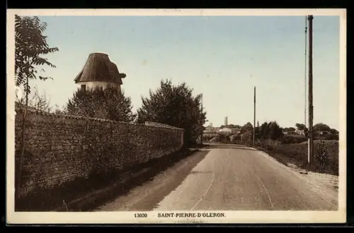 AK Saint-Pierre-d`Oleron, Une Rue