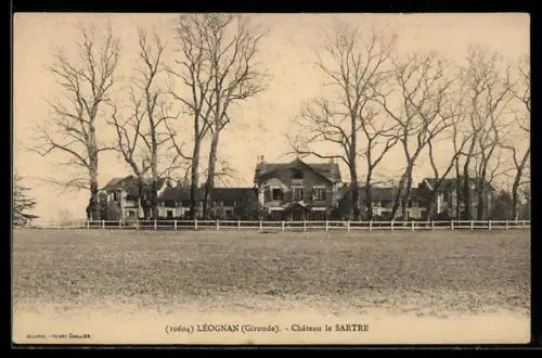 AK Léognan /Gironde, Chateau le Sartre