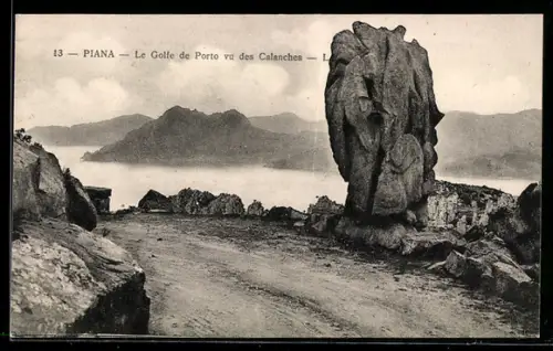 AK Piana, Le Golfe de Porto vu des Calanches