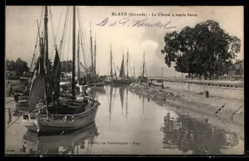 AK Blaye, Le Chenal a maree haute