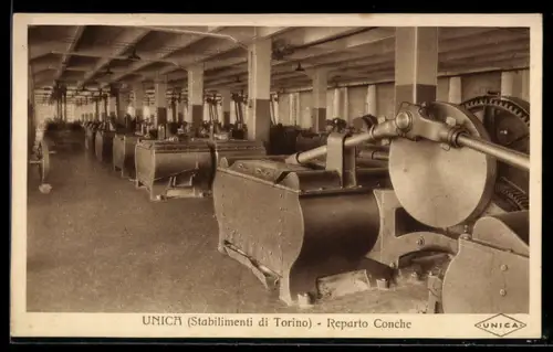 AK Torino, Kakao Unica, Reparto Conche, Werkshalle