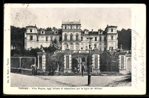 AK Torino, Villa Regina, oggi Istituto di educazione per le figlie dei Militari