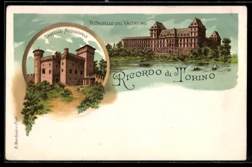 AK Torino, R. Castello del Valentino, Castello Medioevale