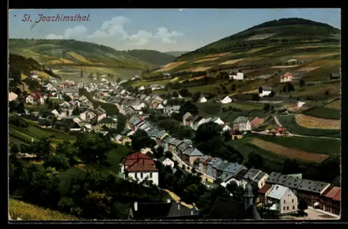 AK St. Joachimstal, Panoramaansicht