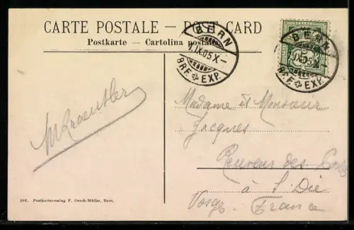 AK Bern, Postgebäude