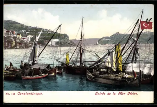 AK Constantinople, Entrée de la Mer Noire