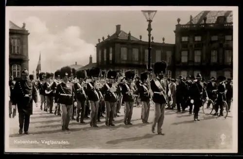 AK Kobenhavn, Vagtparaden, Parade der Wachsoldaten