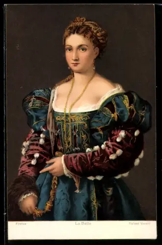 Künstler-AK Stengel & Co. Nr. 29840: La Bella von Tiziano Vecelli