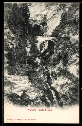 AK Viamala, Erste Brücke