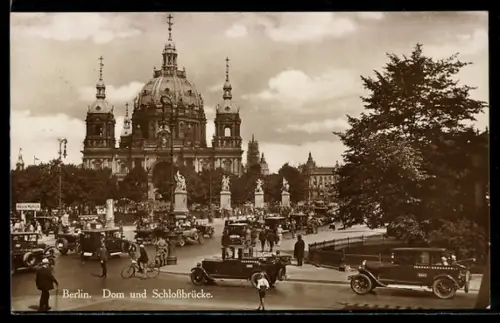AK Berlin, Dom und Schlossbrücke