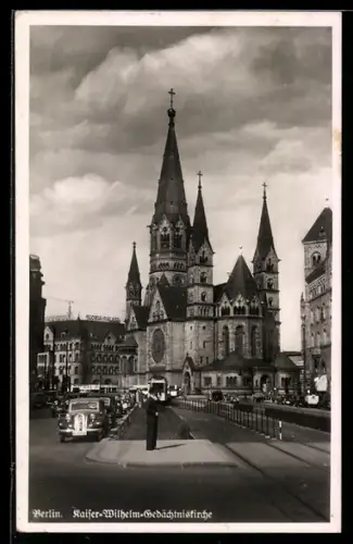 AK Berlin-Charlottenburg, Kaiser-Wilhelm-Gedächtniskirche
