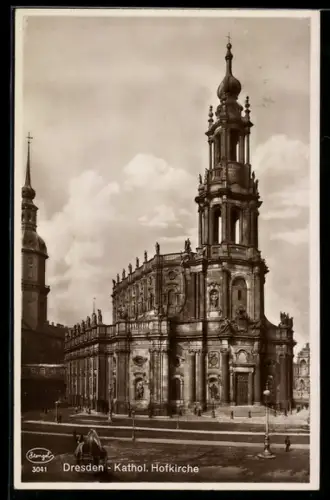 AK Dresden, Katholische Hofkirche