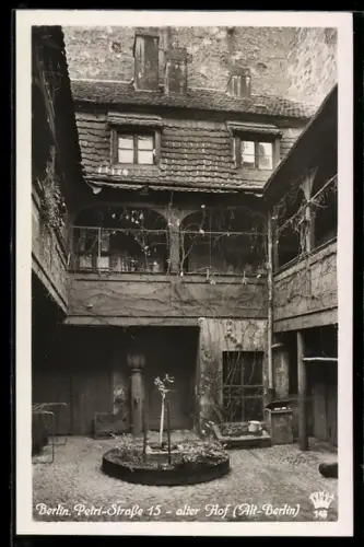 AK Berlin, Petri-Strasse 15, alter Hof