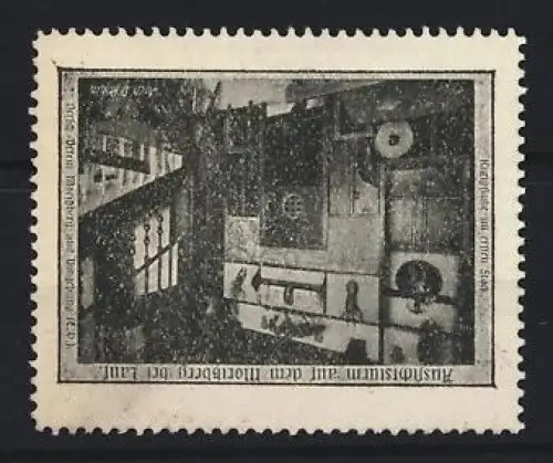 Reklamemarke Moritzberg, Verschönerungsverein Moritzberg und Umgebung, Aussichtsturm auf dem Moritzberg bei Lauf