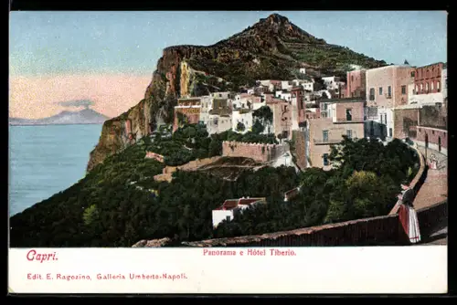 AK Capri, Panorama e Hôtel Tiberio