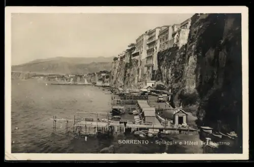AK Sorrento, Spiaggia e Hôtel Tramontano