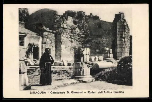 AK Siracusa, Catacombe S. Giovanni, Ruderi dell`Antica Basilica