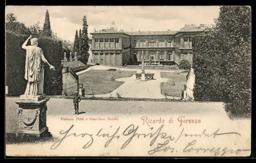AK Firenze, Palazzo Pitti e Giardino Boboli