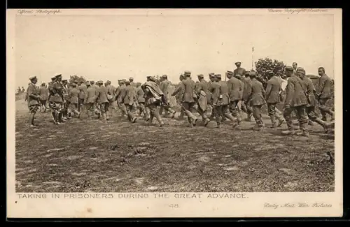 AK Taking in prisoners during the Great Advance