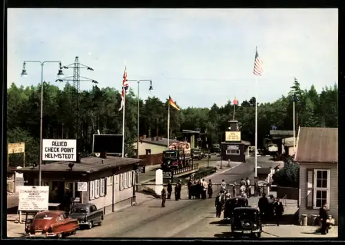 AK Helmstedt, Allied Check Point, Zonengrenze, Autobahn-Kontrollpunkt