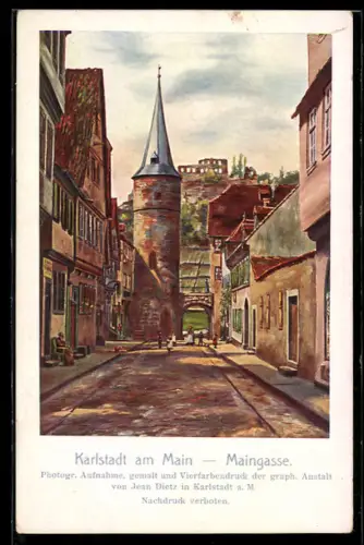 AK Karlstadt am Main, In der Maingasse
