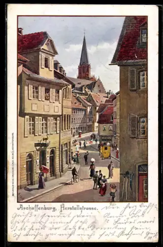 Lithographie Aschaffenburg, In der Herstallstrasse