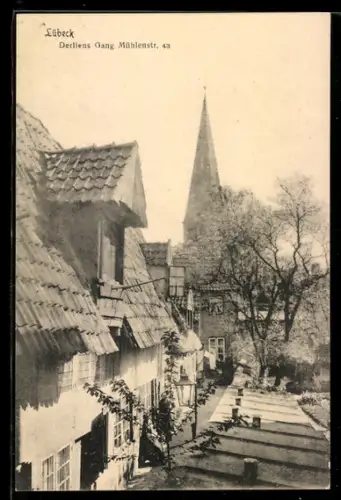 AK Lübeck, Derliens Gang, Mühlenstr. 43