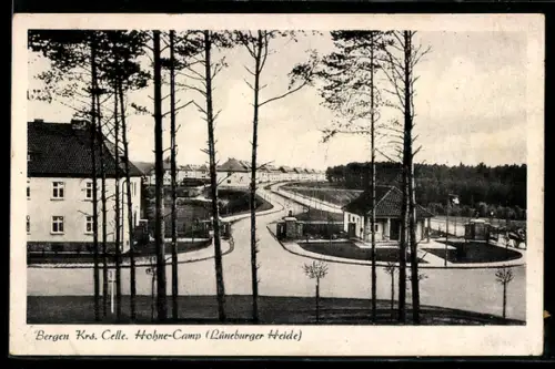 AK Bergen /Celle, Hohne-Camp