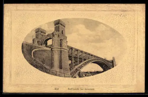 AK Kiel, Hochbrücke bei Levensau