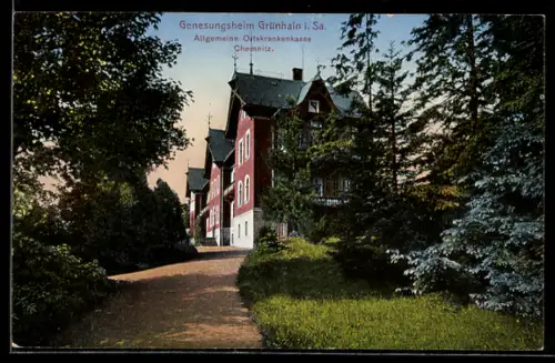 AK Grünhain i. Sa., Genesungsheim Allgemeine Ortskrankenkasse Chemnitz