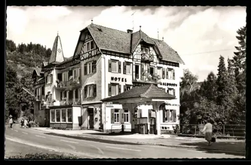 AK Schönmünzach i. Murgtal, Kurhotel Waldhorn, Dr. H. Seizer