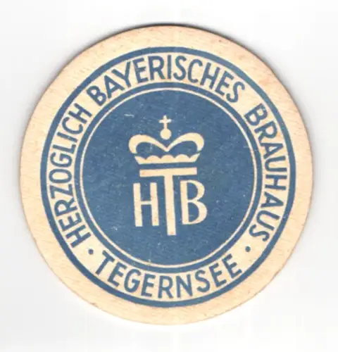 Bierdeckel Tegernsee, Herzoglich Bayerisches Brauhaus, Plan der ehem. Benediktiner-Abtei