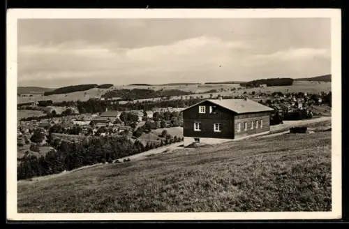 AK St. Andreasberg, Herzberger Hütte auf dem Matthias-Schmidtberg