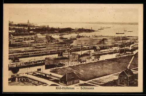 AK Kiel-Holtenau, Schleusen
