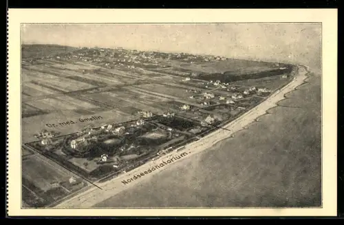 AK Wyk /Föhr, Nordseesanatorium Dr. med. Gmelin, Gesamtansicht