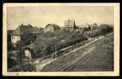 AK Wyk /Föhr, Nordsee-Sanatorium Dr. med. Gmelin, Strassenansicht