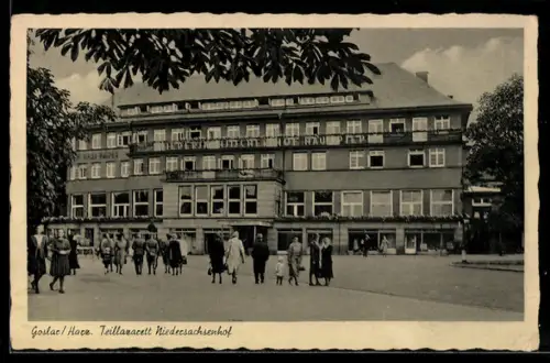 AK Goslar /Harz, Teillazarett Niedersachsenhof in der Aussenansicht