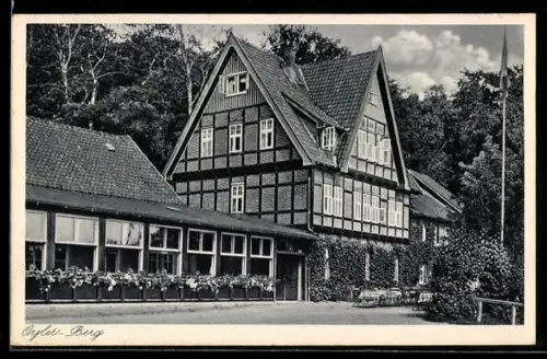 AK Nienburg / Weser, Gasthaus Oyler Berg