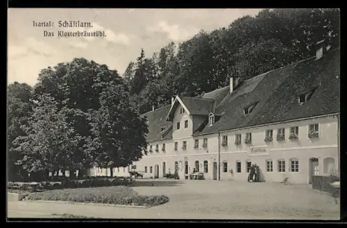 AK Schäftlarn im Isartal, Gasthaus Klosterbräustübl