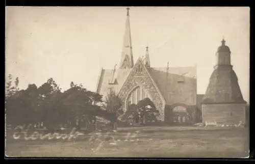 Foto-AK Koivisto, Kirche