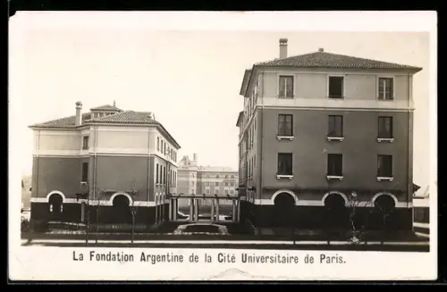 AK Paris, La Fondation Argentine de la Cité Universitaire de Paris