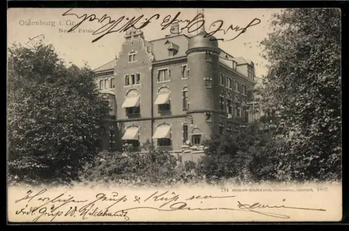 AK Oldenburg i. Gr., Neues Palais