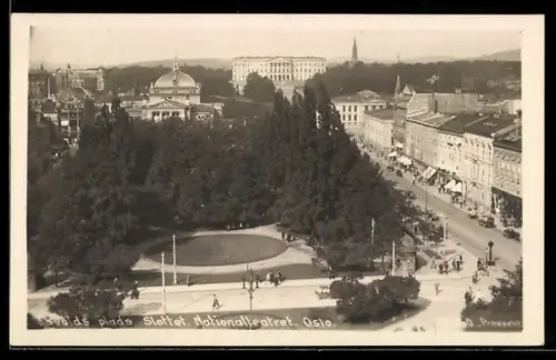 AK Oslo, Stortings plads Slottet Nationaltheatret